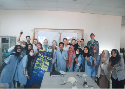 Mahasiswa KKN-Tematik Program Studi S1 Manajemen Sumberdaya Perairan