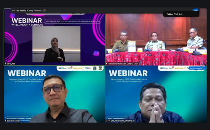Telkom Jakarta Centrum dan Pemkot Jakut Dorong Pendidikan