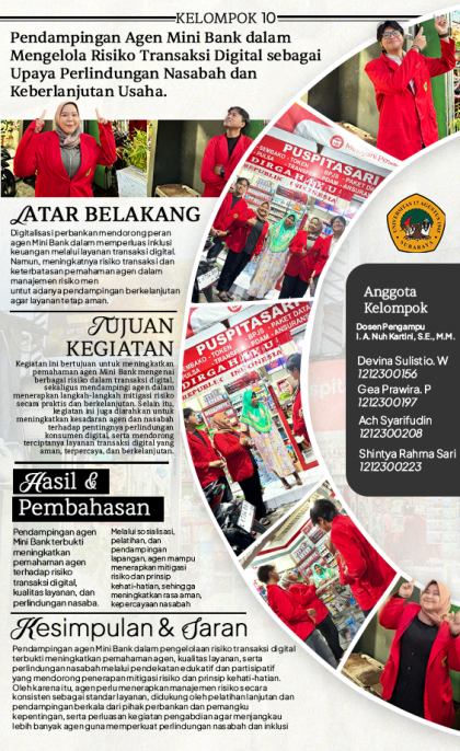 Pendampingan Agen Mini Bank