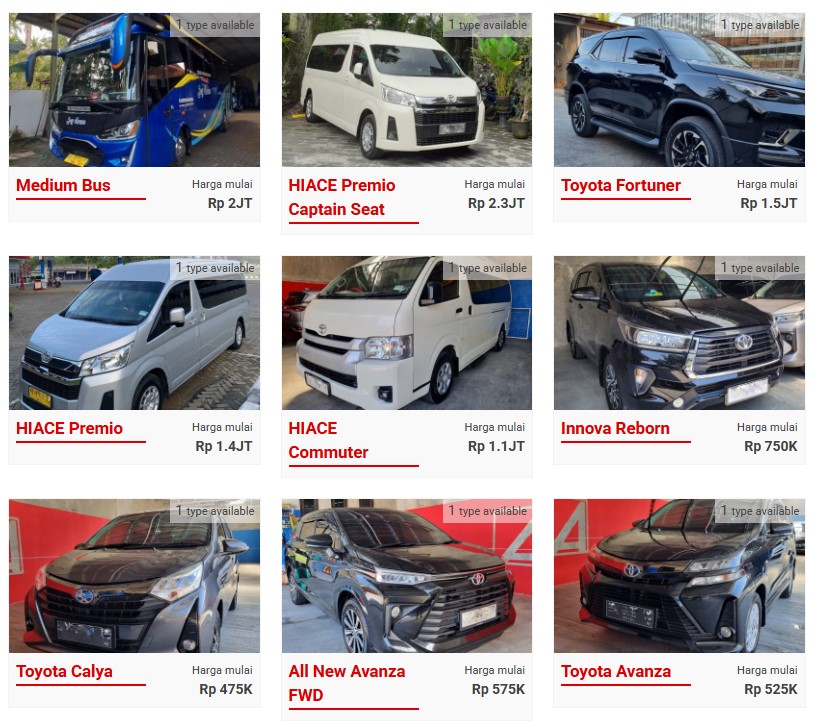Rental Mobil Jogja